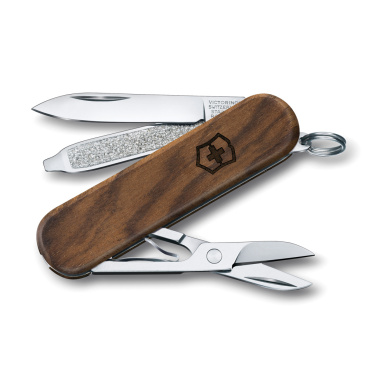 Logotrade mainoslahjat kuva: VICTORINOX-taskuveitsi Classic SD Wood, 5 toimintoa