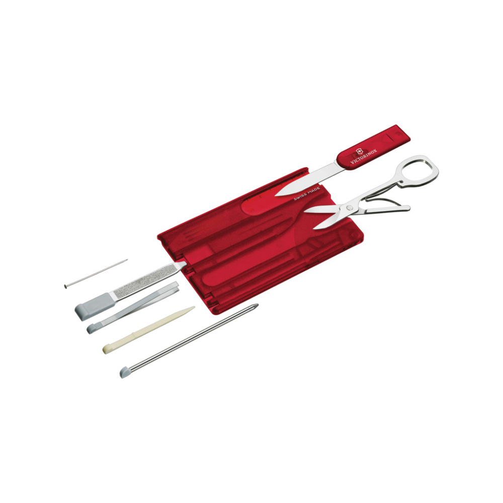 Logo trade mainostuotet tuotekuva: VICTORINOX Swiss Card Classic, 10 toimintoa