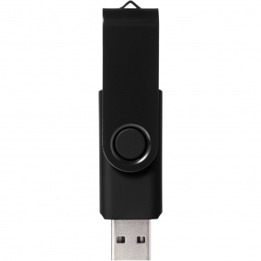 Logotrade firminės dovanos nuotrauka: Sukamoji metalinė 4 GB USB atmintinė