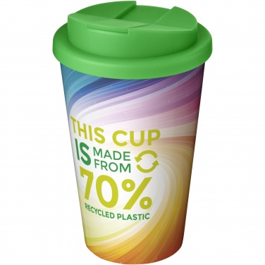 Logotrade verslo dovanos nuotrauka: Brite-Americano® Eco 350 ml atsparus išsiliejimui izoliuotas stiklainis