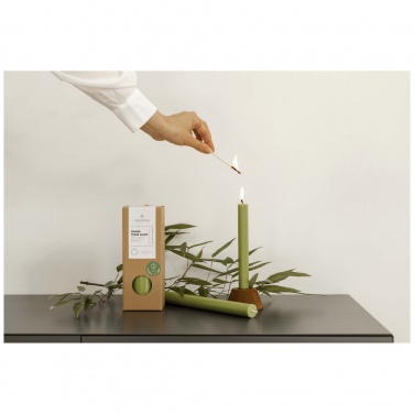 Logotrade reklaminiai produktai nuotrauka: Originali namų vakarienės žvakė matcha