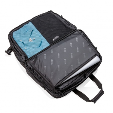 Logotrade reklaminės dovanos nuotrauka: Swiss Peak RFID dufelis su lagamino anga