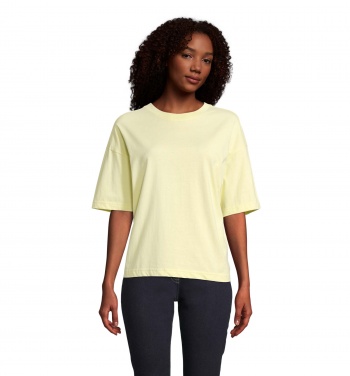 Logotrade verslo dovanos nuotrauka: BOXY WOMEN OVERSIZE MARŠKINĖLIAI
