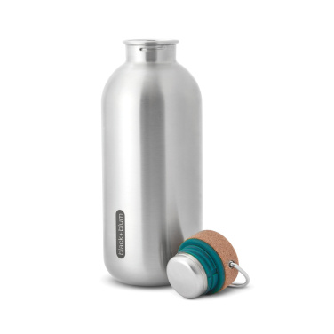 Logotrade reklaminiai produktai nuotrauka: Black+Blum plieninis vandens butelis 600ml