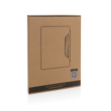 Logotrade reklaminiai produktai nuotrauka: Teri AWARE™ RPET ir riešutmedžio A4 portfelis