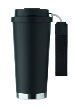 Logotrade reklaminės dovanos nuotrauka: Dvigubos sienelės stiklinė 500 ml