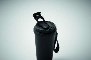 Logotrade verslo dovanos nuotrauka: Dvigubos sienelės stiklinė 500 ml