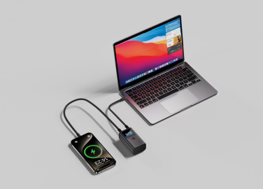 Logotrade reklaminiai produktai nuotrauka: Urban Vitamin Campbell 55W 10.000mAh kišeninė išorinė baterija