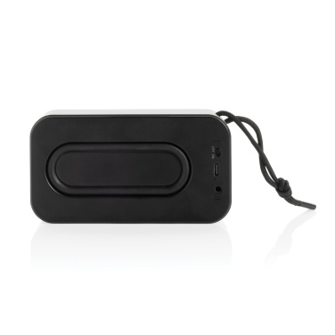 Logotrade reklaminiai produktai nuotrauka: „Swiss Peak RCS“ perdirbto aliuminio 10 W bosinis garsiakalbis