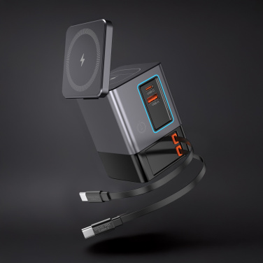 Logotrade firminės dovanos nuotrauka: „Urban Vitamin Sacramento“ 105 W GAN įkroviklis + ištraukiami laidai