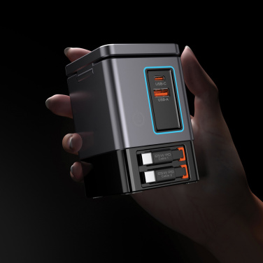 Logotrade verslo dovanos nuotrauka: „Urban Vitamin Sacramento“ 105 W GAN įkroviklis + ištraukiami laidai