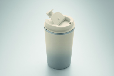 Logotrade verslo dovanos nuotrauka: Dvigubos sienelės stiklinė 350 ml