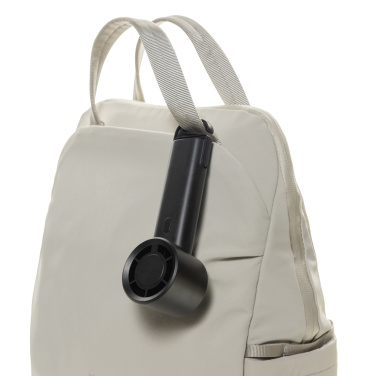 Logotrade reklaminės dovanos nuotrauka: „Twist RCS“ nešiojamas įkraunamas ventiliatorius iš perdirbto plastiko