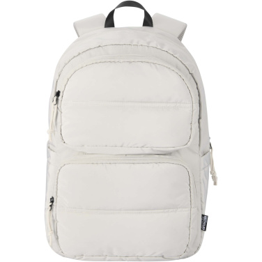 Logotrade firminės dovanos nuotrauka: „Puffer 15.6“ GRS perdirbto nešiojamojo kompiuterio kuprinė, 18 l