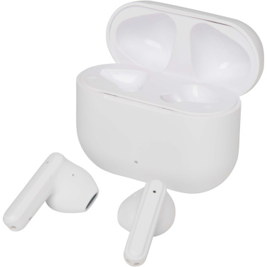 Logotrade verslo dovanos nuotrauka: „Altais“ perdirbto plastiko belaidės „Bluetooth®“ ausinės
