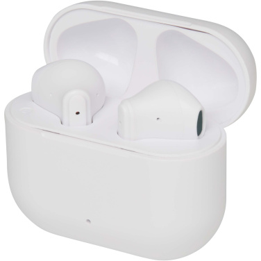 Logotrade dovana nuotrauka: „Altais“ perdirbto plastiko belaidės „Bluetooth®“ ausinės