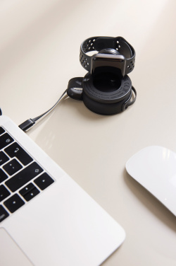 Logotrade reklaminės dovanos nuotrauka: VINGA Baltimore RCS 2 viename belaidis 15 W kelioninis įkroviklis