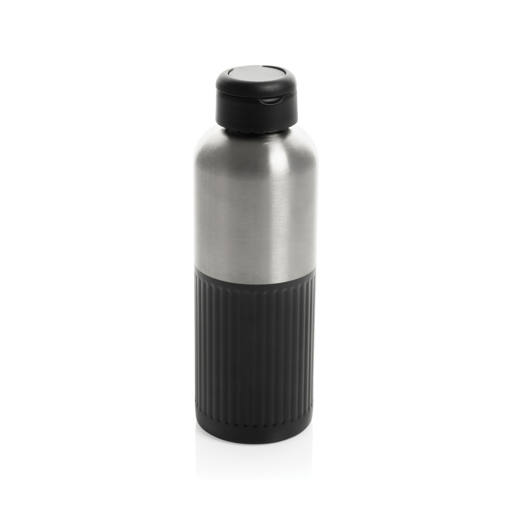 Logotrade verslo dovanos nuotrauka: Ripple RCS R-steel nepralaidus vandens butelis su rankena 750 ml