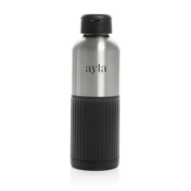 Logotrade reklaminės dovanos nuotrauka: Ripple RCS R-steel nepralaidus vandens butelis su rankena 750 ml
