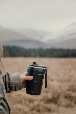 Logotrade reklaminiai produktai nuotrauka: „Nordic Drift Trail RCS“ užrakinamas ir nepralaidus kavos puodelis 350