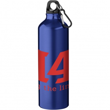 Logotrade logo dāvanas foto: Oregon 770 ml alumīnija ūdens pudele ar karabīni