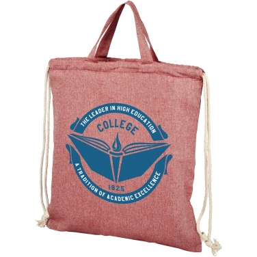 Logotrade logo dāvanas foto: Pheebs 150 g/m² pārstrādāta aukliņu maisiņš 6L