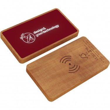 Logotrade ziemassvētku dāvanas foto: SCX.design P36 5000 mAh apgaismojoša bezvadu strāvas banka
