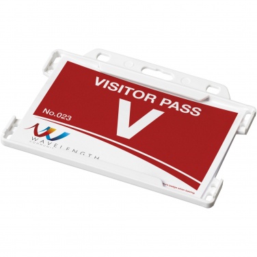 Logotrade korporatīvās dāvanas foto: Vega pārstrādāta plastikāta karšu turētājs