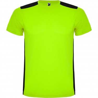 Logotrade dāvanas foto: Detroitas unisex sporta t-krekls ar īsām piedurknēm