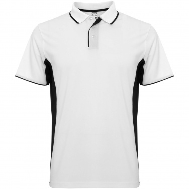 Logotrade biznesa dāvanas foto: Montmelo unisex sporta polo ar īsām piedurknēm