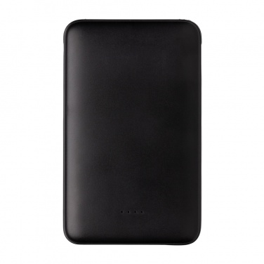 Logotrade korporatīvās dāvanas foto: 5000 mAh Pocket Powerbank ar integrētiem kabeļiem