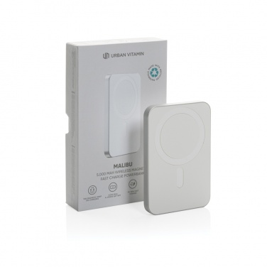 Logotrade korporatīvās dāvanas foto: Urban Vitamin Malibu RCS plastmasas/alu 5000 mah jaudas banka