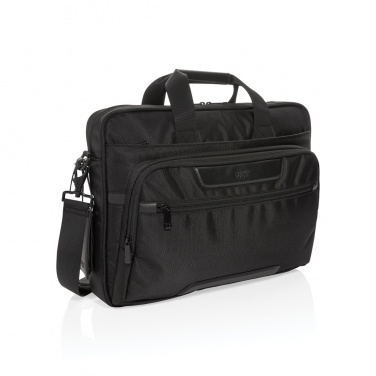 Logotrade logo dāvanas foto: Swiss Peak RPET Voyager RFID 15,6" klēpjdatora soma