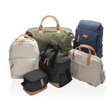 Logotrade Ideja dāvanas foto: Impact AWARE™ 16 unces. pārstrādāta audekla mugursoma