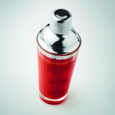 Logotrade ziemassvētku dāvanas foto: Stikla kokteiļu kratītājs 400 ml