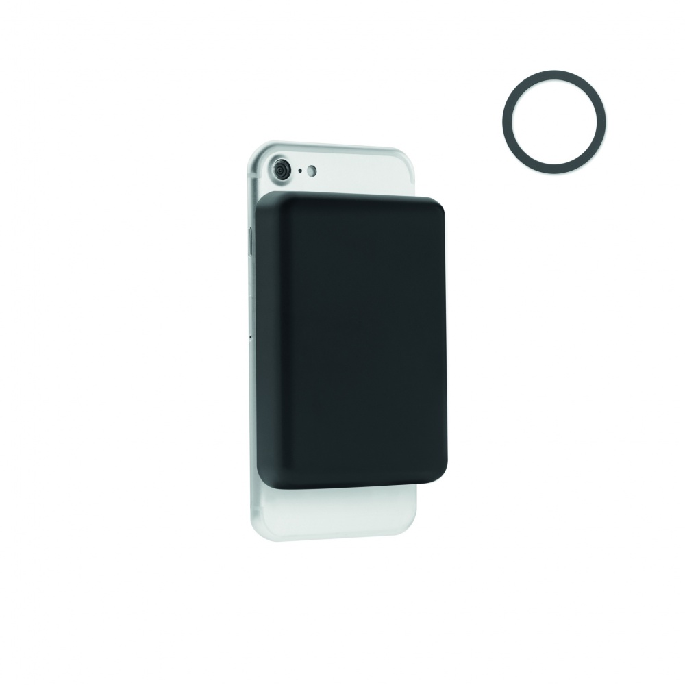 Logotrade Ideja dāvanas foto: Magnētiskais bezvadu lādētājs 15W, 5000 mAh