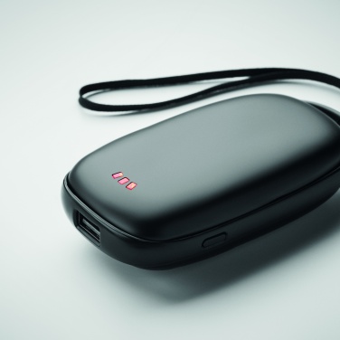 Logotrade logo dāvanas foto: Roku sildītājs 4000 mAh jaudas banka