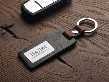 Logotrade logo dāvanas foto: Koka atslēgu piekariņš 1853121