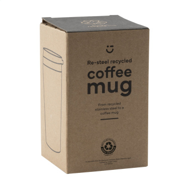 Logotrade logo dāvanas foto: Re-Steel RCS Recycled Coffee Mug 380 ml termotase