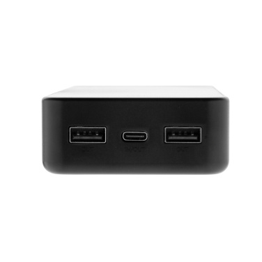 Logotrade Ideja dāvanas foto: Boostcore RCS otrreizējās plastmasas barošanas bloks 20 000 mAh USB C