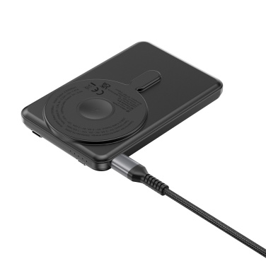 Logotrade dāvanas foto: Urban Vitamin Redwood 5in1 5000mah 20W PD magnētiskā jaudas banka