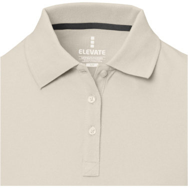 Logotrade biznesa dāvanas foto: Kalgari sieviešu polo ar īsām piedurknēm