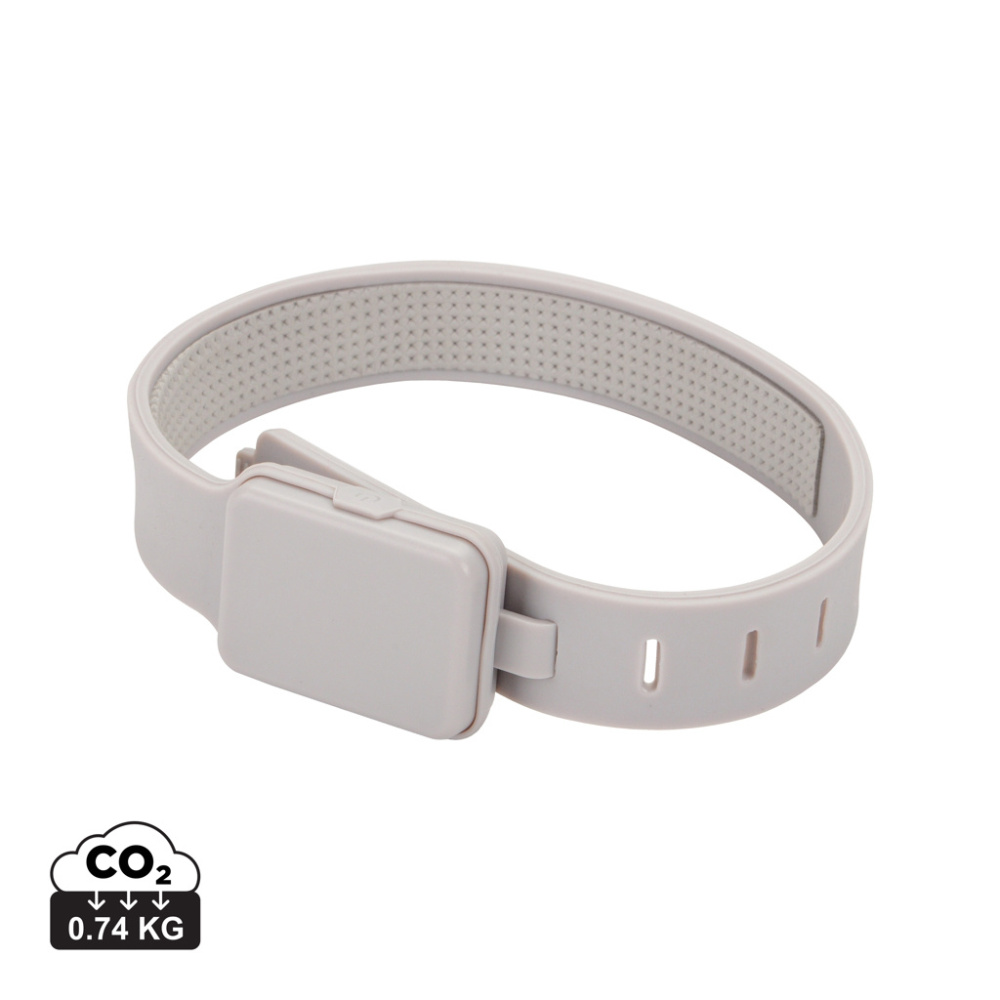 Logotrade korporatīvās dāvanas foto: Lumi Sprint RCS plastmasas LED uzlādējama skriešanas gaisma