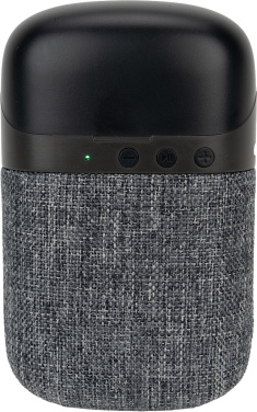 Logotrade Ideja dāvanas foto: Bluetooth skaļrunis HF01 ar iebūvētiem austiņām 2 vienā