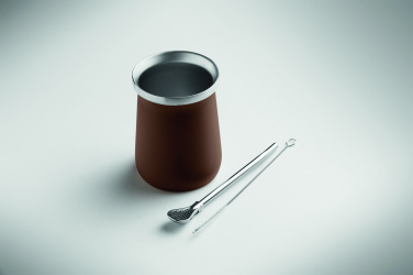 Logotrade biznesa dāvanas foto: Yerba mate tējas krūze