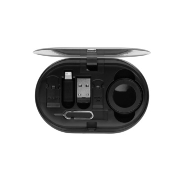 Logotrade dāvanas foto: Chargevix RCS rplastic daudzfunkcionāls 60W uzlādes komplekts