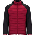 Minsk unisex hibrīda siltināta jaka, Sarkans / melns