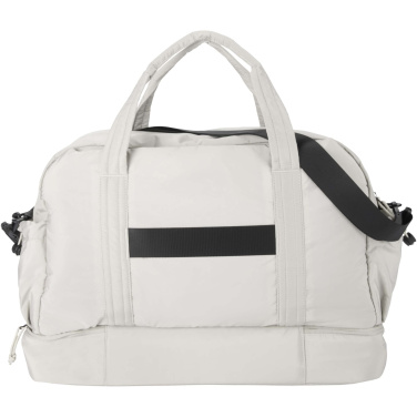 Logotrade logo dāvanas foto: Puffer GRS pārstrādāta sporta soma ar izolētu pamatni 30L