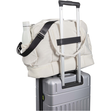 Logotrade biznesa dāvanas foto: Puffer GRS pārstrādāta sporta soma ar izolētu pamatni 30L