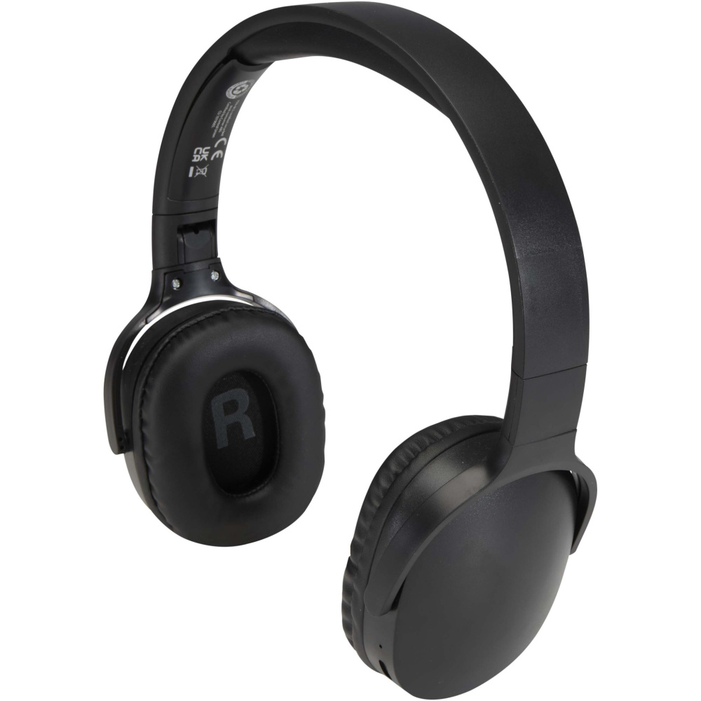 Logotrade dāvanas foto: Ancha pārstrādātas plastmasas bezvadu Bluetooth® austiņas